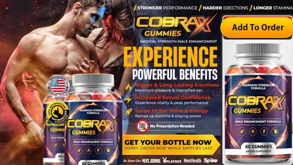 COBRAX Male Enhancement Gummies
